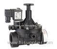 Normally Open NO Latching Solenoid Valve 3/4Plastic For Irrigation System