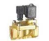 Brass Two Inch Electric Latching Solenoid Valve Water 0.3 7 Bar G Thread / NPT Thread