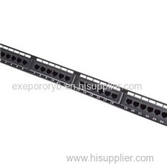 UTP Cat.5e Patch Panel 24Port 110IDC