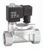 Pilot Operated Stainless Steel Solenoid Valve Two Way Normally Closed 3/8 3