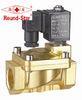 2 Way Pilot Operated Water Solenoid Valve 2 Inch Solenoid Valve NC Brass