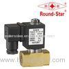 NO Miniature Hydraulic Valves Half Inch 1/2 " Solenoid Directional Valve