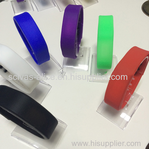 LED Colorful Silicone Watch:AT-010