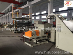 PE Twin screw extrude sheet extrusion line