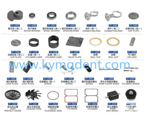 Dental air compressor spare parts in China