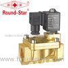 Explosion Proof Self Holding Latch Solenoid Valve 40mm Brass AC230V DC24V