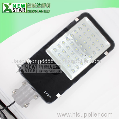 40W 12V 24V DC Outdoor Watperoof Road Lighting Solar Cells Integrated LED Street Lights with Built in Li-ion Battery