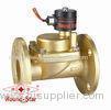 Normally Open Brass Hot Water Solenoid Valve 12V 2 Way For Steam Application