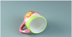 3D Stereoscopic Hand-painted Animal Ceramic Cartoon Mug