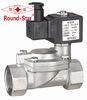 High Reliability Stainless Steel Diaphragm Solenoid Valve For Water / Liquid / Gas
