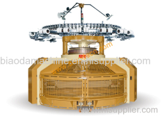 High Speed Inter-Rib Open Width Circular Knitting Machine