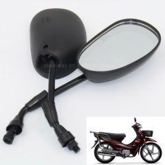 Manufacturer Black Motorcycle Back Rear-View Side Rear Mirror