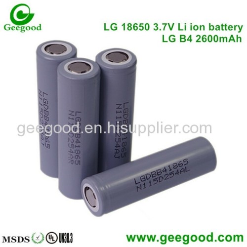 LG 18650 batteries S3 B4 C2 D1 D2 E1 FIL 2200mAh 2600mAh 2800mAh 3000mAh 3200MaH 3350mAh good quality batteries