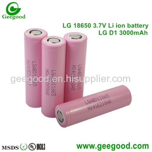 LG 18650 batteries S3 B4 C2 D1 D2 E1 FIL 2200mAh 2600mAh 2800mAh 3000mAh 3200MaH 3350mAh good quality batteries