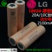 Original LG HG2 HE4 HE2 HD2C HD2 18650 3000mAh 2500mAh 2000mAh 20A 25A 35A high amp 18650 power battery