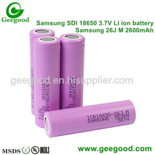 Samsung SDI 22F 22FM 26H 26HM 26JM 26F 26FM 28A 30A 30B 32A 2200mAh 2600mAh 2800mAh 3000mAh 3200MaH 3350mAh 18650 3.7V