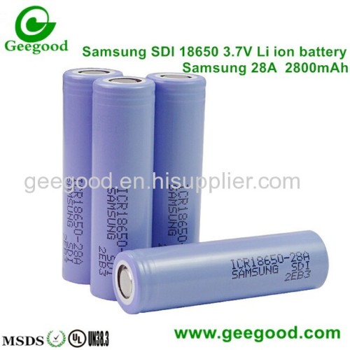 Samsung SDI 22F 22FM 26H 26HM 26JM 26F 26FM 28A 30A 30B 32A 2200mAh 2600mAh 2800mAh 3000mAh 3200MaH 3350mAh 18650 3.7V