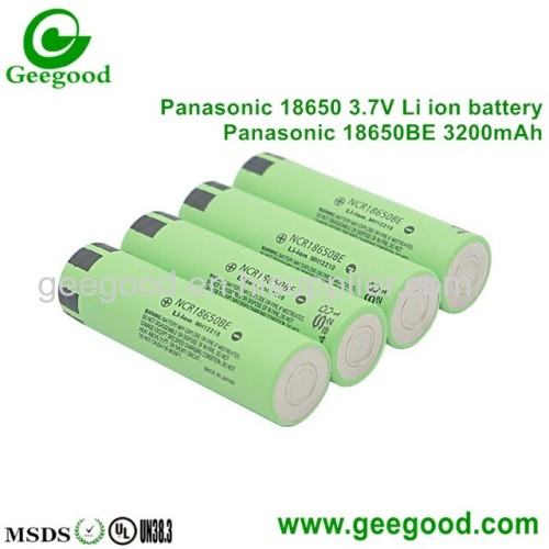 Panasonic 3200mAh 18650 BE high capacity battery best tesla battery for e-bike scooter