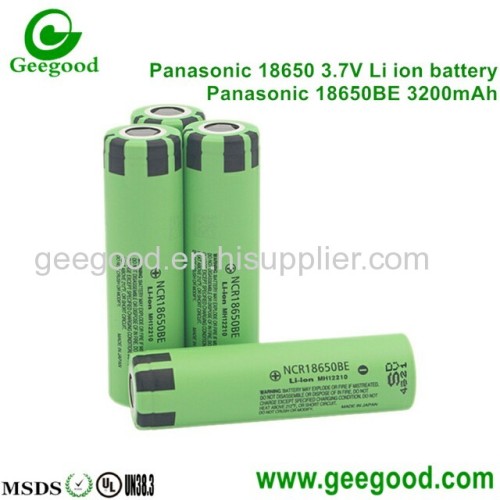 Panasonic 3200mAh 18650 BE high capacity battery best tesla battery for e-bike scooter