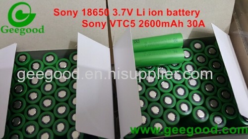 Sony VTC 5 2600mAh 30A high amp vape battery best battery for vape