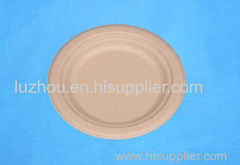7 inch Biodegradable disposable paper pulp tableware