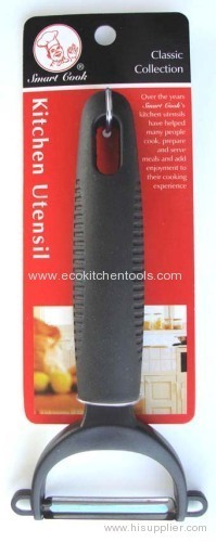Stainless Steel Peeler (soft grip handle)