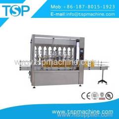 Automatic viscous liquid piston type paste jam glass jar filling machine 2000bph