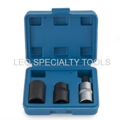 3pcs Pentagon Hex Brake Socket Set