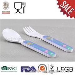 Melamine Kids Spoon And Fork