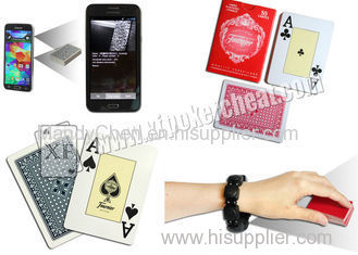 Spain Fournieer 55 Cartes Barcode Marked Poker Cards Invisible Poker Size For Poker Scanner