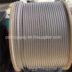 Stainless Steel Wire Rope 6x36WS+IWRC