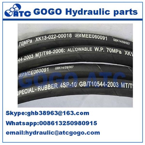 High quality hydraulic rubber hose Parker for sale Hydraulic fittings