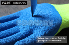 Seeway Cold Weather Winter Work Gloves with Rubber Palms