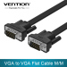 Vention VGA to VGA Flat Cable Male to Male 15 Pin Extension Monitor Cable High Premium HDTV VGA Cable