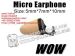 Audio Wireless Micro Spy Earphone For Poker Analyzer Information Receiver