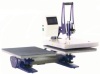 Touch screen heat press with two worktables