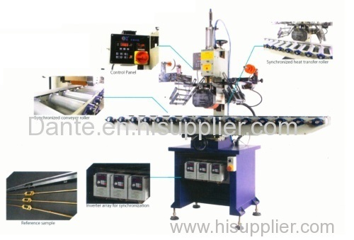 Long Flat Heat Transfer Machine