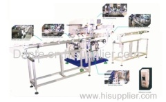 5-color auto pad printer with conveyor and sealed ink cup (PLC control)