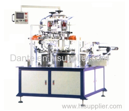 Automatic 1-color two surfaces or 2-color one surface screen printing machine