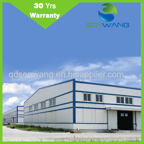 2016 steel structure fabricated warehouse China