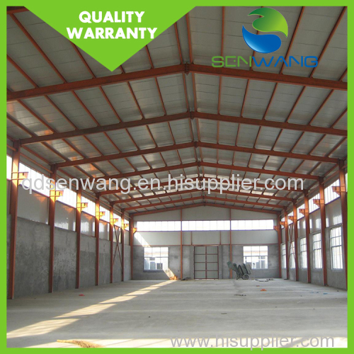 prefabricated steel structure warehouse building