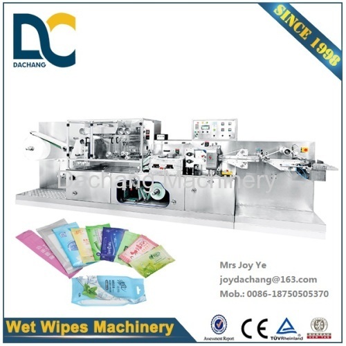 single wet tissue machine