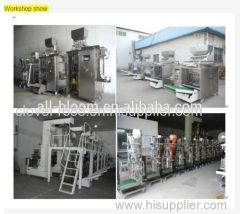 Automatic packing machine with standing up bag