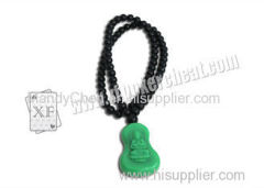 Buddha Necklace Bluetooth Receiver Casino Gambling Devices Interact With Mobile Phone