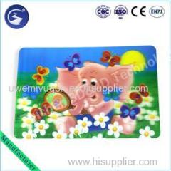 3D Cartoon Elephant Placemat