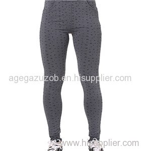 Refined Casual Gray Leggings