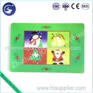 3D Christmas Style Placemat