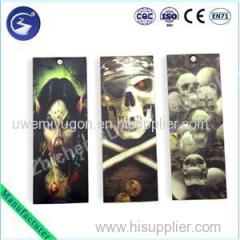 3D Halloween Skull Bookmark