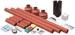 Outdoor High Voltage Heat Shrinkable Termination Kits 35KV 3 - CORES
