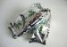 Small Tea Leaf Resealable Packaging Bags Three Side Seal Recyclable